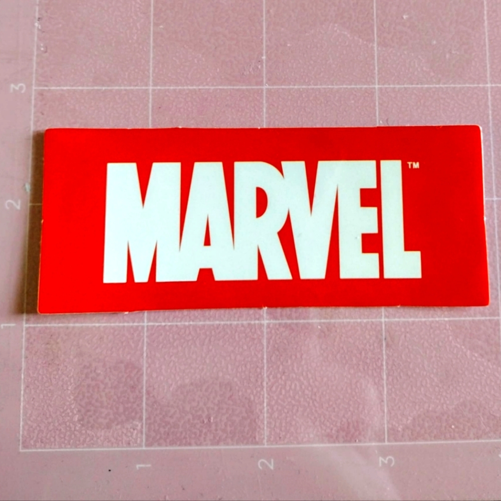 💙 Marvel Logo Vinyl Sticker New